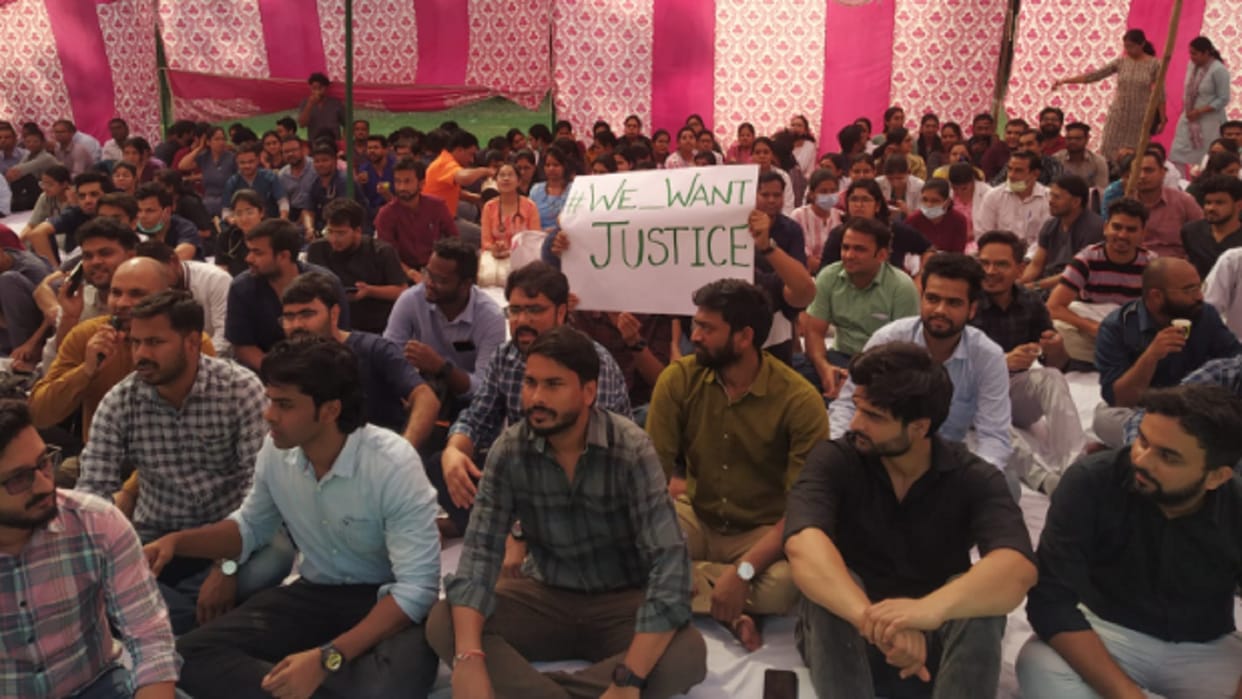 Junior doctors strike ends in medical college Meerut, patients did not get treatment