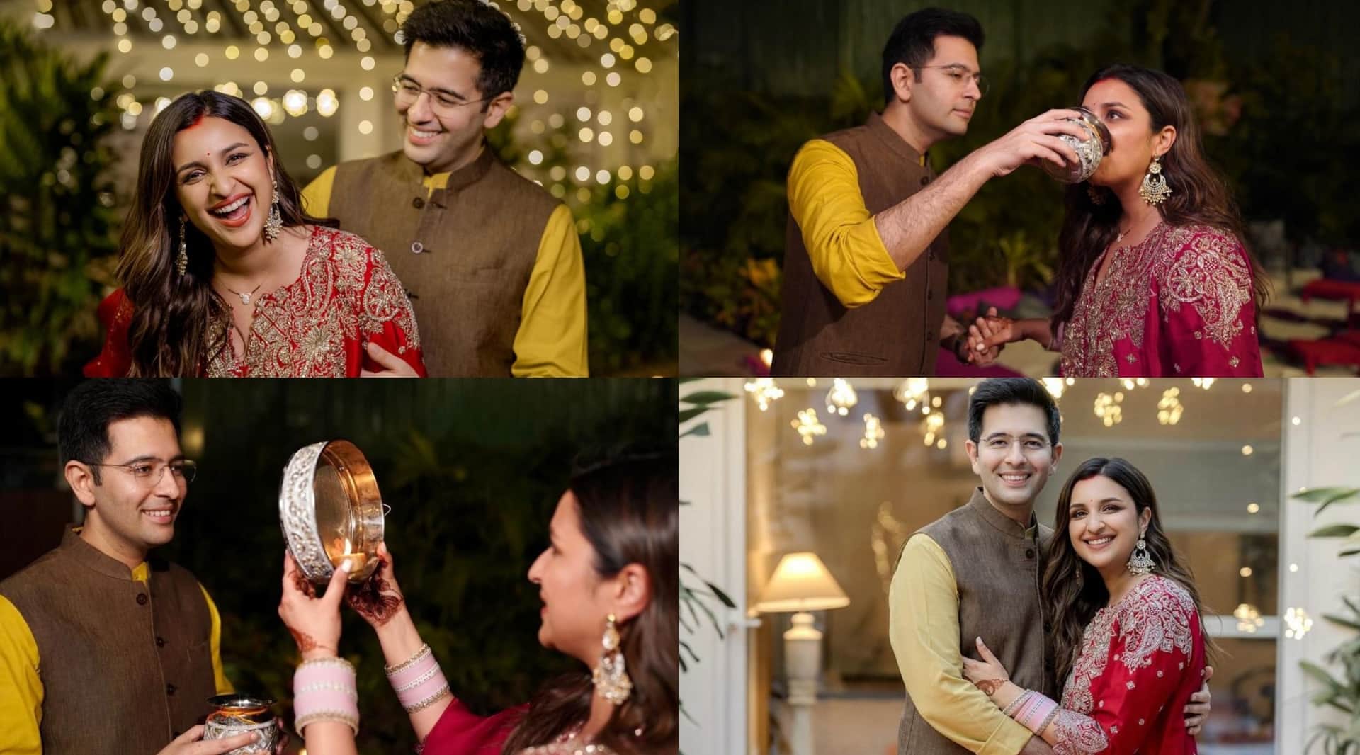 these bollywood actress made their first karwa chauth after marriage hansika parineeti shivaleeka