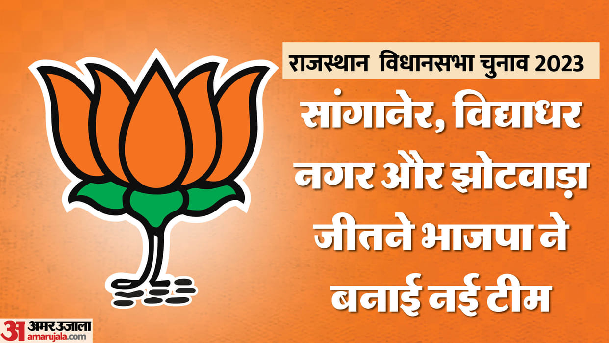 Rajasthan Election 2023 BJP Strategy to win Sanganer Vidyadhar Nagar and Jhotwara Assembly Seats