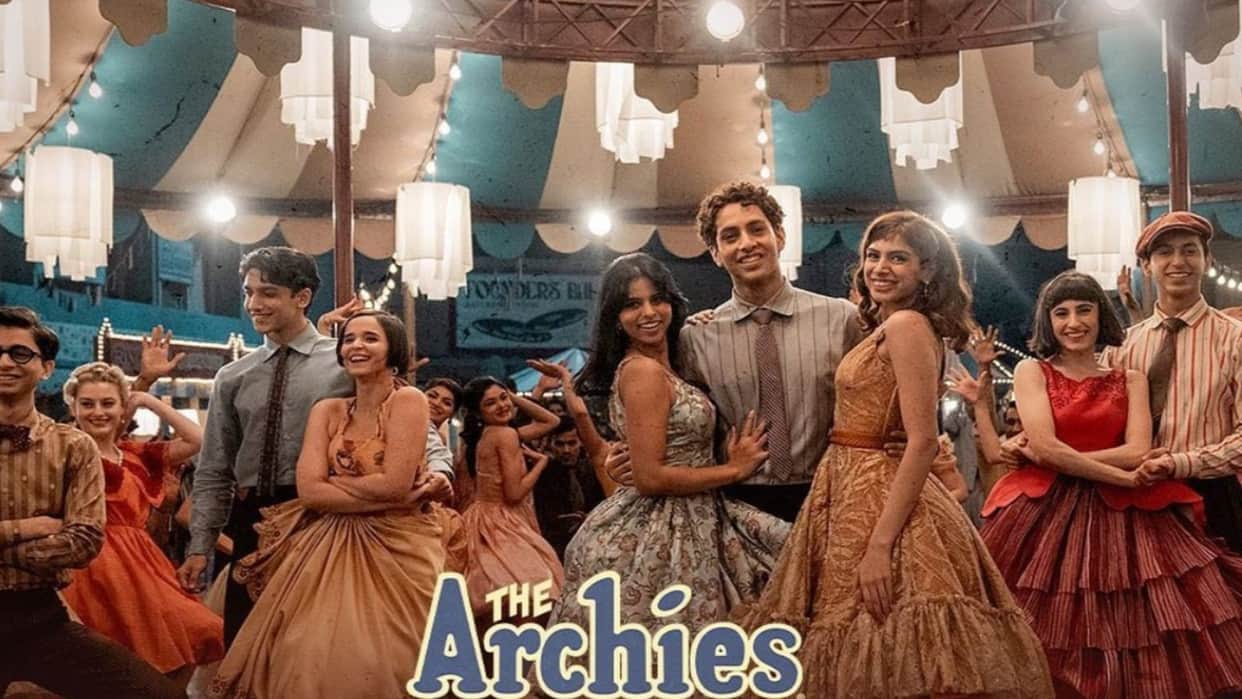 Suhana Khan Khushi Kapoor Agastya Nanda starrer The Archies new song ong Va Va Voom to release on This date