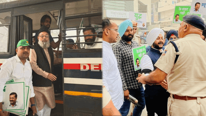AAP party claimed two MLAs were detained during Red Light On, Vehicle Off campaign
