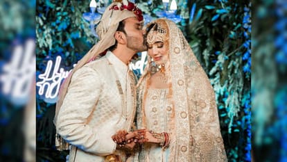 Ali merchant ties the knot with andleeb zaidi in lucknow third time wedding pictures goes viral