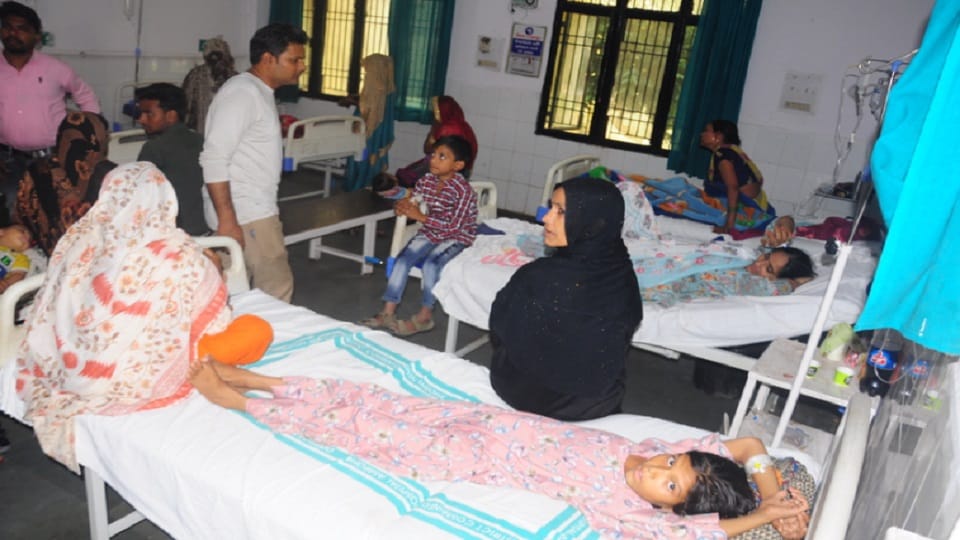 Amroha: Two died due to fever, four dengue patients found, queue forming in district hospital