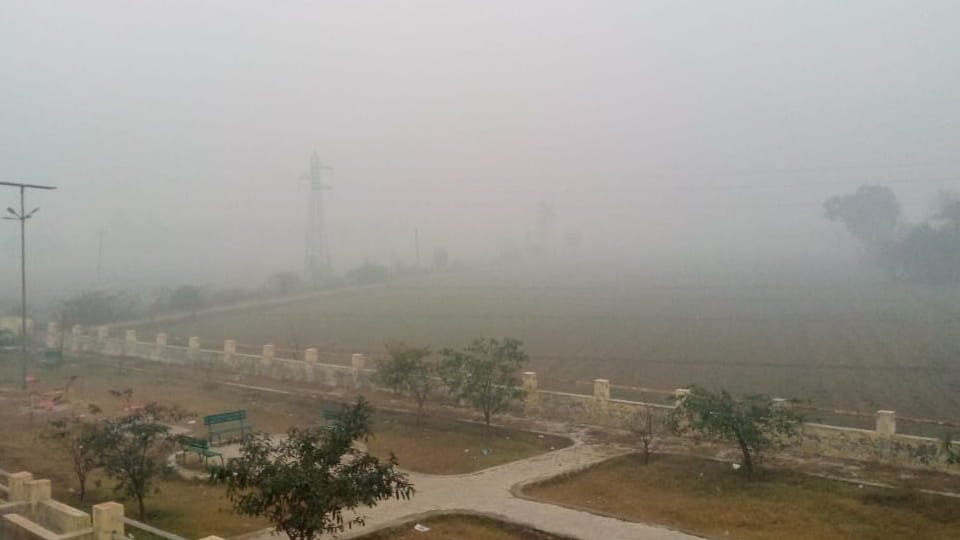 Air Pollution in Haryana has reached danger level, problems increasing due to smog in atmosphere