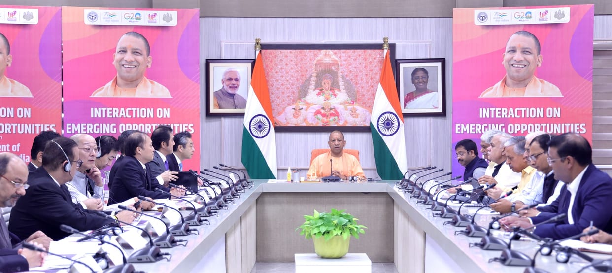 Possibilities of agricultural development discussed in CM Yogi's meeting with Japanese delegation
