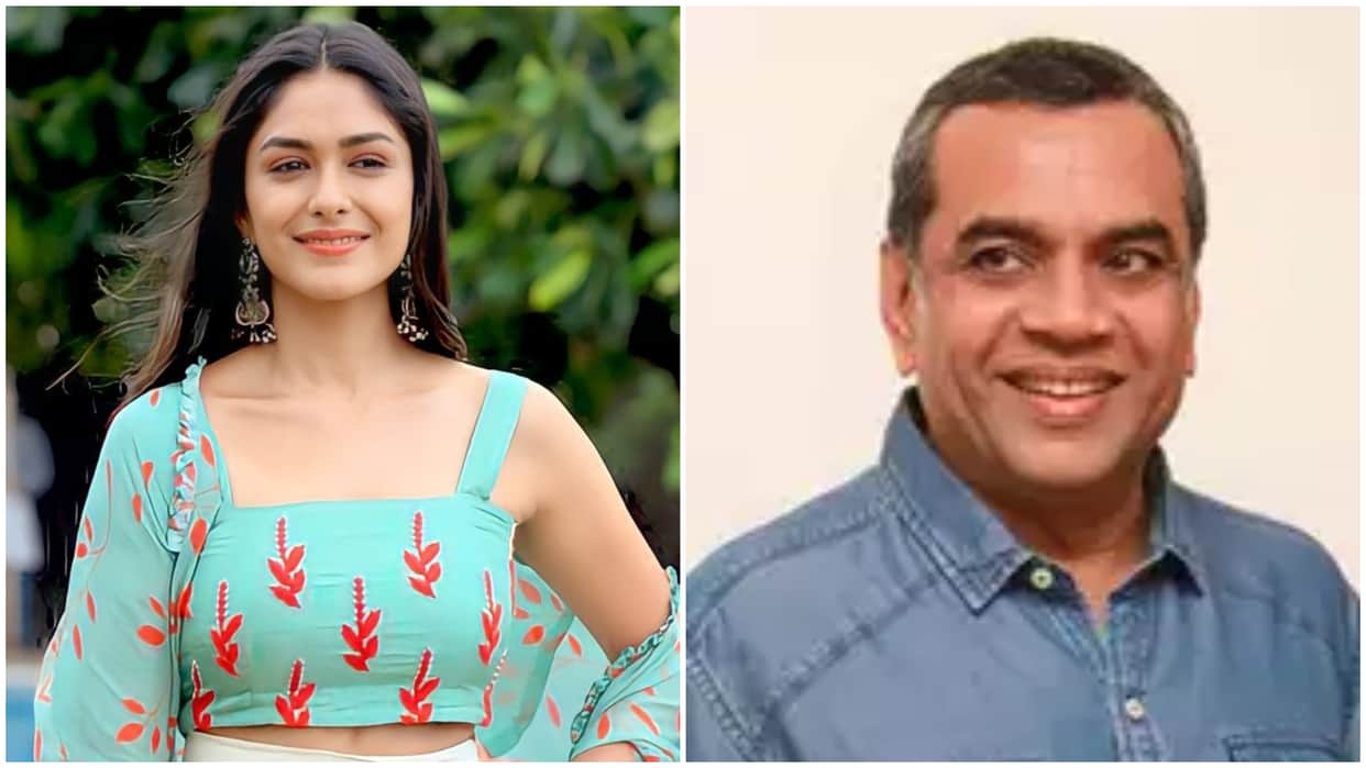 Mrunal Thakur Shares her experience working with Paresh Rawal in Aankh Micholi Says Every scene was learning