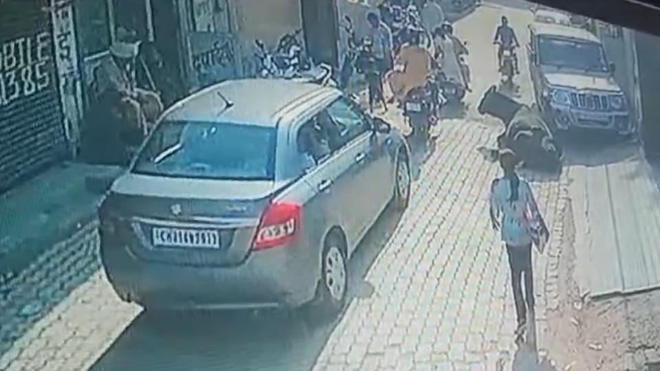 Car crushed four year old child in zirakpur