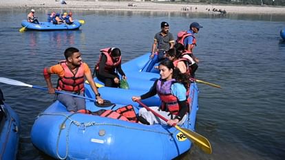 Asian Rafting Championship Started in Nadaun Hamirpur Himachal Pradesh