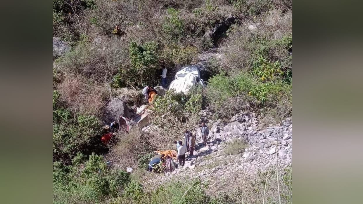 Five including four women dead in road accident in Alsindhi Village in Karsog Mandi Himachal Pradesh