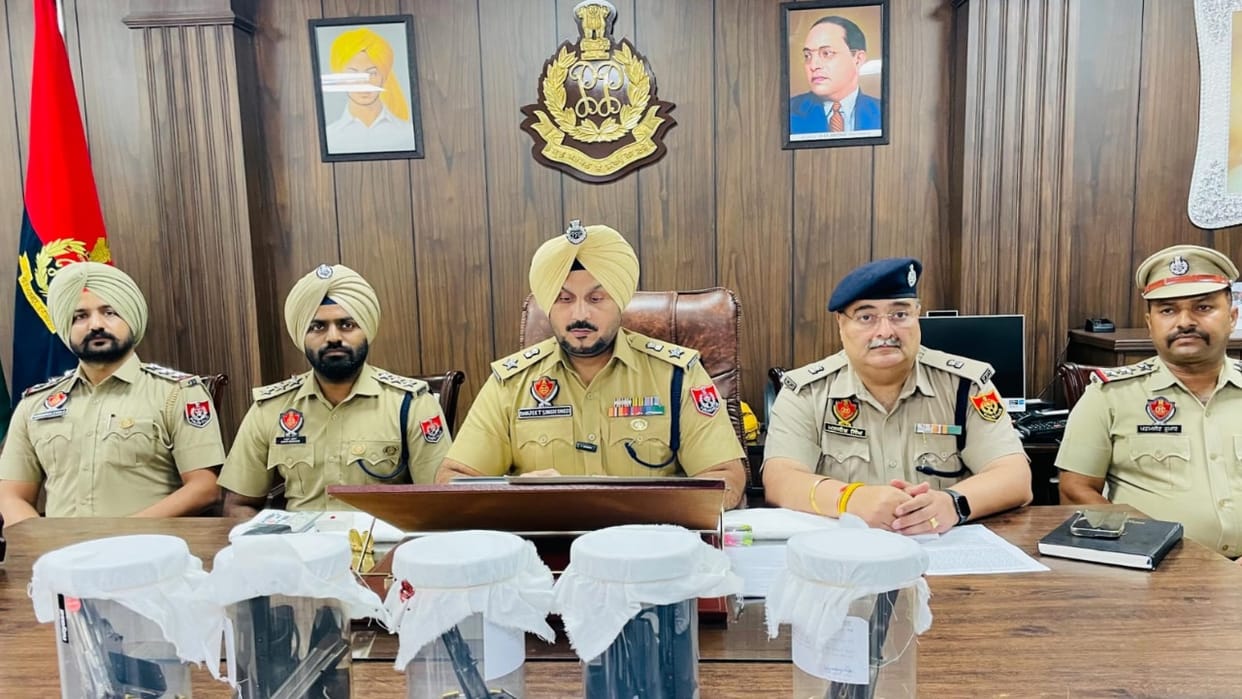 Four henchmen of Babbar Khalsa arrested in Fazilka of Punjab