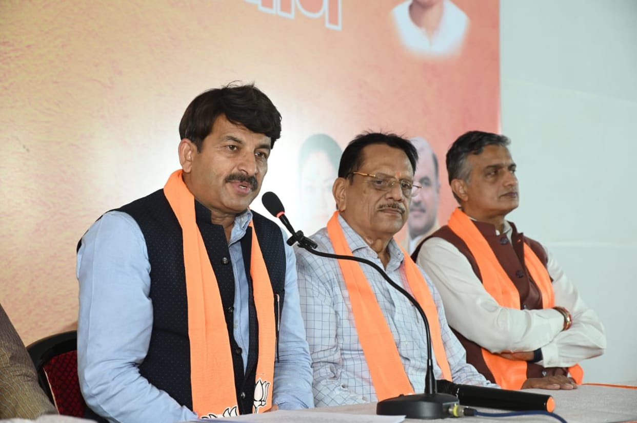 Rajasthan Election 2023 MP Manoj Tiwari says Congress supporter of Hamas Jaipur Hindi News