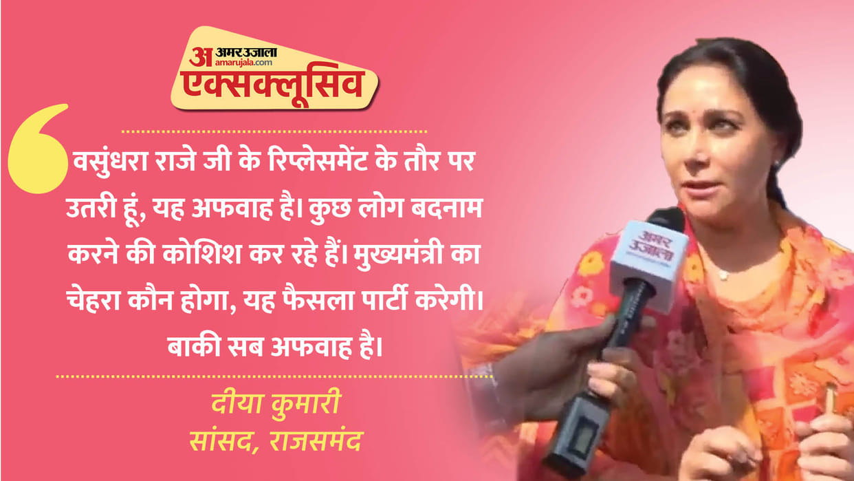 Rajasthan Election 2023: Special Interview OF Diya Kumari, Member Of Parliament from Rajsamand