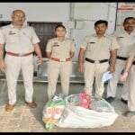 मौके पर मौजूद जांच अधिकारी