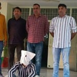 नरेश हत्याकांड में पकड़ा गया आरोपी पुलिस गिरफ्त में।