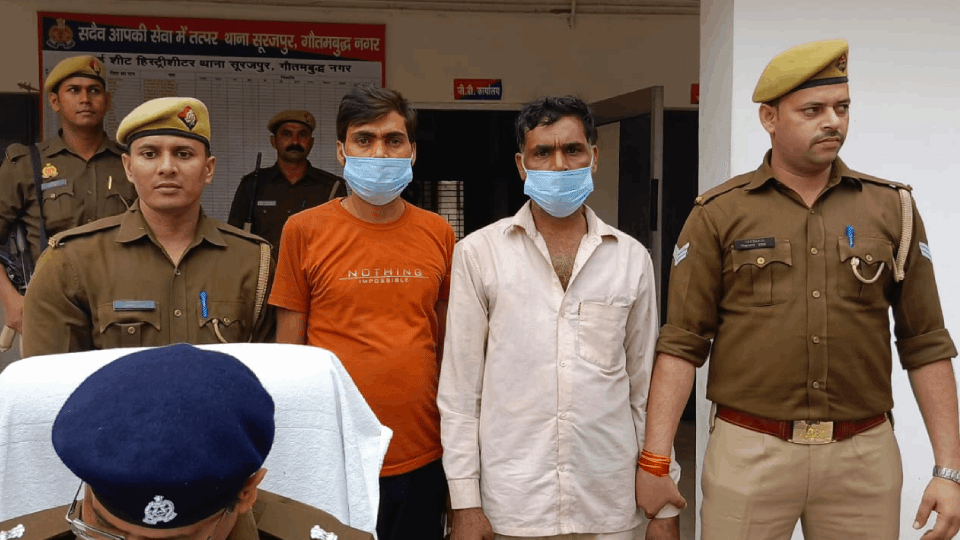 Police have arrested two people in alok singh murder case Greater Noida