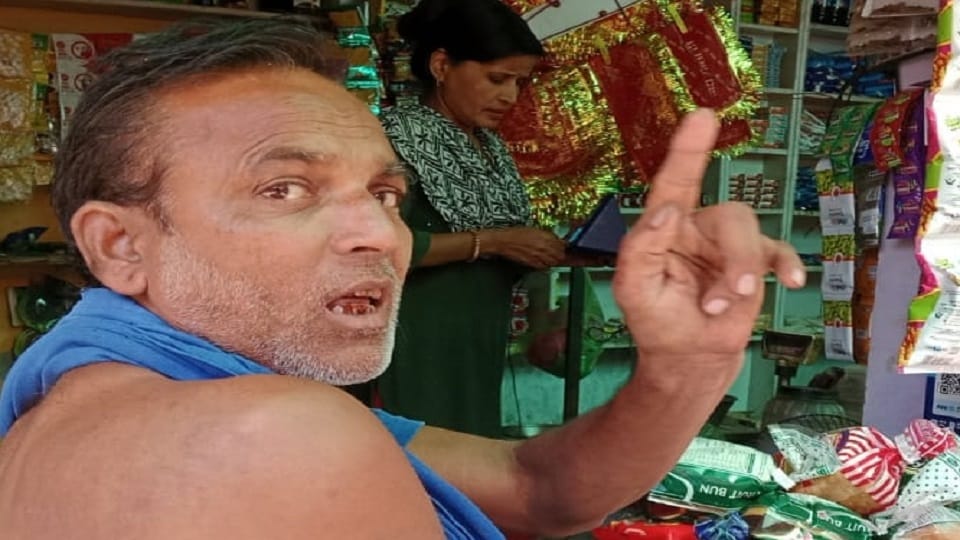 50 year old Atmaram roaming around with bullet in his body