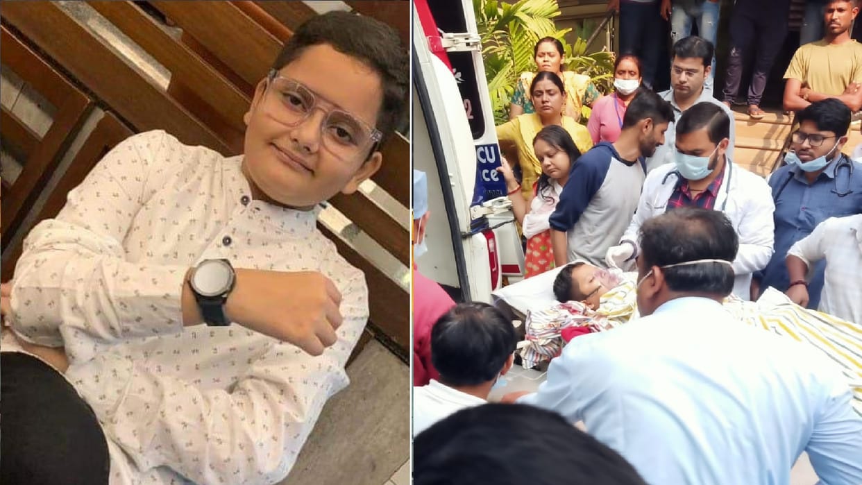 A tractor coming in no entry crushed a class six student, death; Police embroiled in border dispute