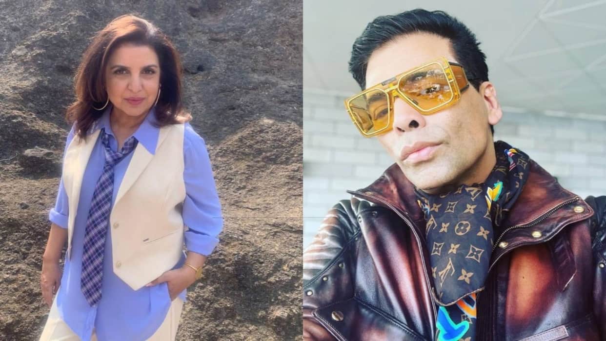 Farah Khan tells Karan Johar she has nothing to wear for Diwali Choreographer video goes viral on Internet