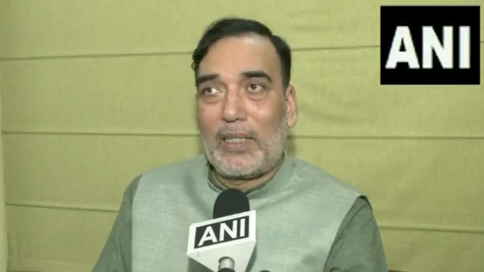 Gopal Rai wrote a letter to Union Environment Minister Bhupendra Yadav regarding air pollution