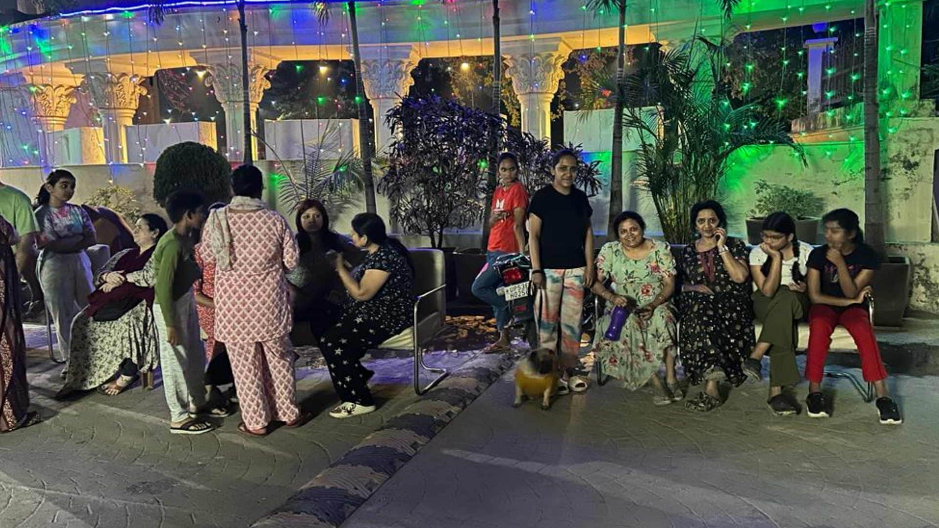 Apartment became vacant within moments after Gorakhpur Earthquake