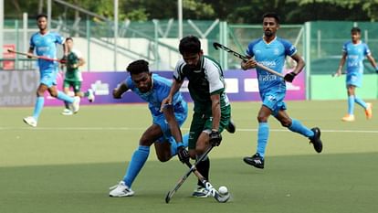 Sultan Johor Cup: भारत ने पाकिस्तान को हराकर जीता कांस्य, पेनाल्टी शूटआउट में 6-5 से हासिल की जीत Sultan of Johor Cup 2023 India beats Pakistan in penalty shootout wins bronze medal