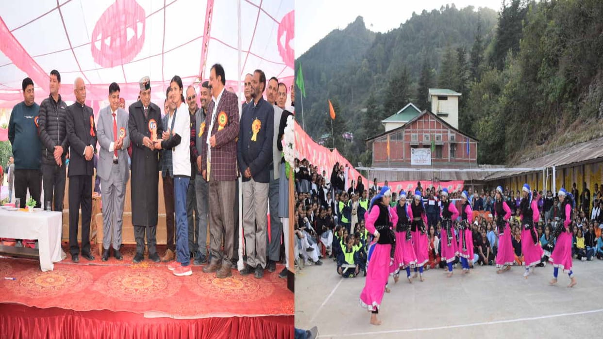 Sports competition: Kandaghat Polytechnic Women's College team won the overall title