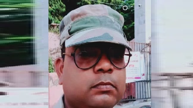Hardoi Accident, Home guard dies due to collision with private bus, accident happened during morning walk