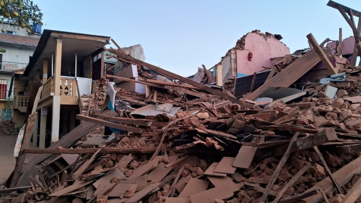 Earthquake hits Nepal epicentre in Jajarkot News Updates