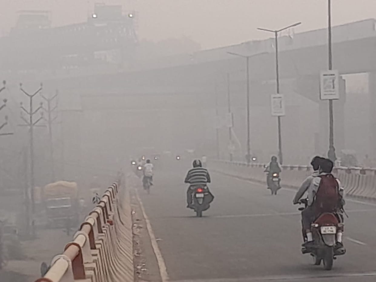 ollution: Meerut's air is suffocating, heavy smog in the morning, AQI reached 384