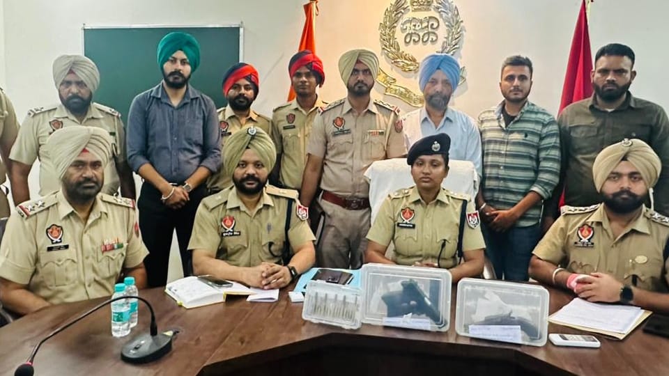 Batala police has arrested six henchmen of gangster
