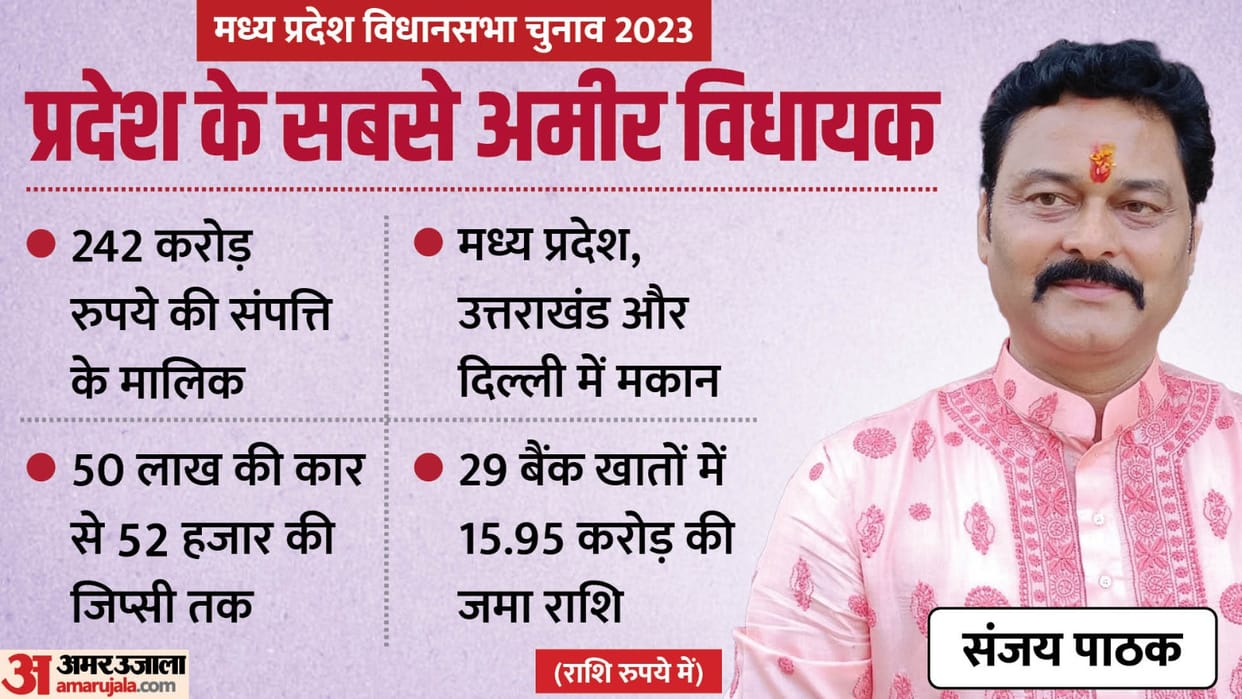 MP Election 2023: election affidavit of Madhya Pradesh ex minister Sanjay Pathak