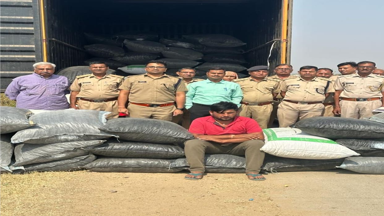 Excise Department action on Delhi-Mumbai Expressway