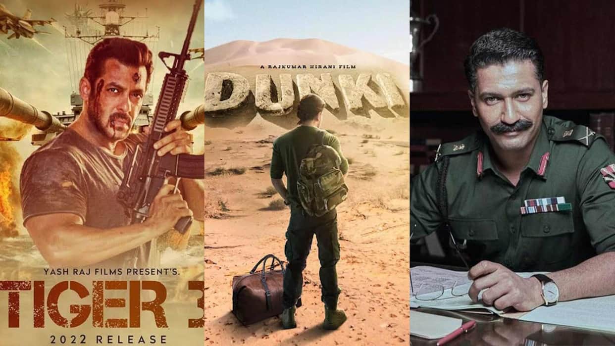 Tiger 3 Dunki teaser and Sam Bahadur trailer will be associated with Salman Khan Katrina Kaif film