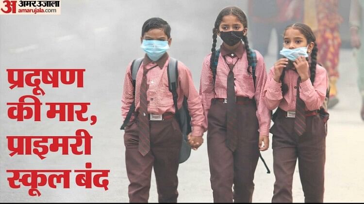 Aqi In Delhi: Primary School Closed Due To Pollution High Levels In ...