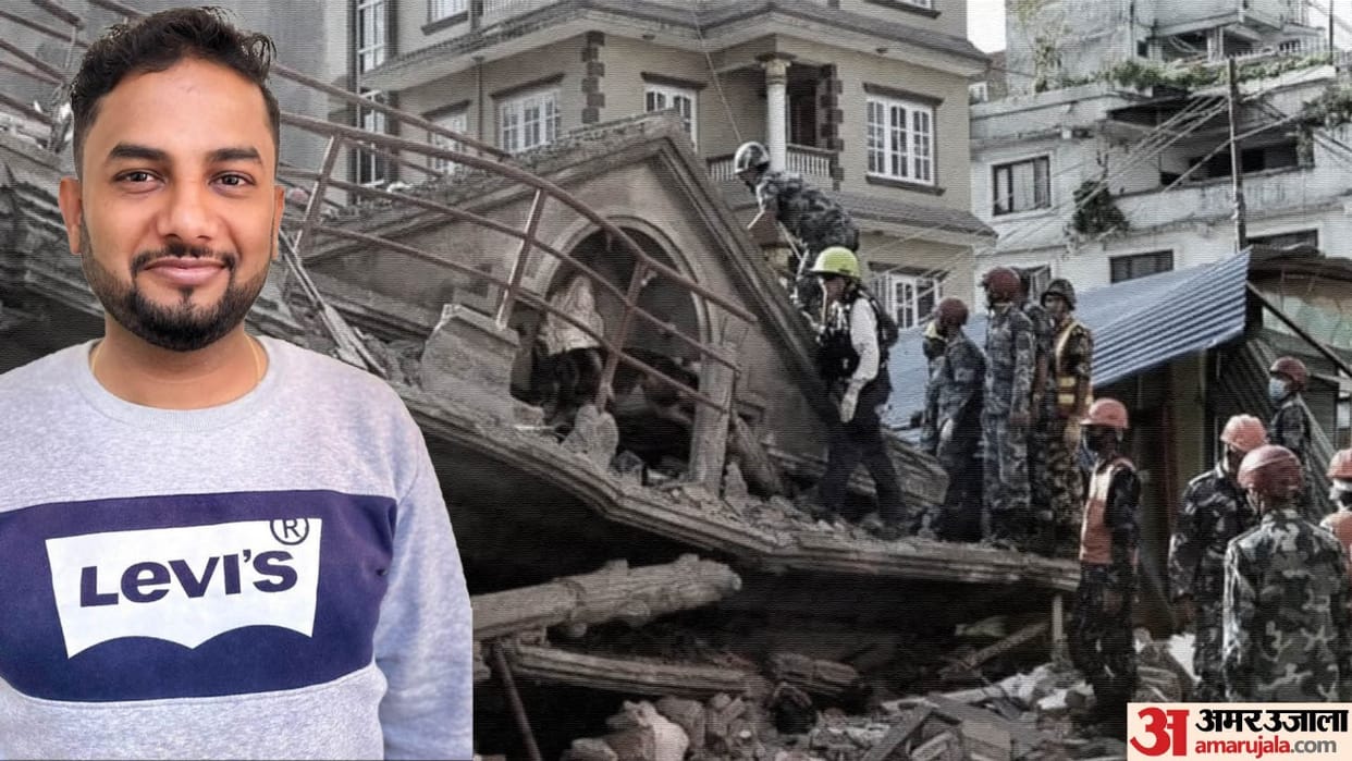 Earthquake In Nepal Gorakhpur Ankit Three hours after leaving hotel was razed to ground by earthquake