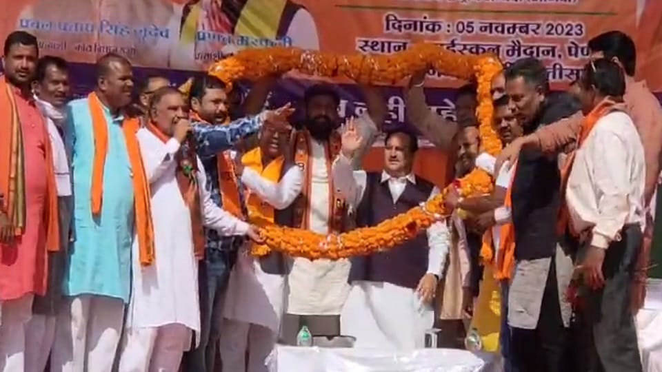 जेपी नड्डा ने जनसभा को किया संबोधित