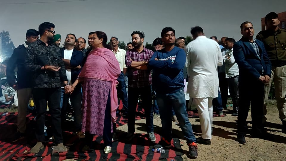 Jammu: ED interrogated former minister Lal Singh supporters protest