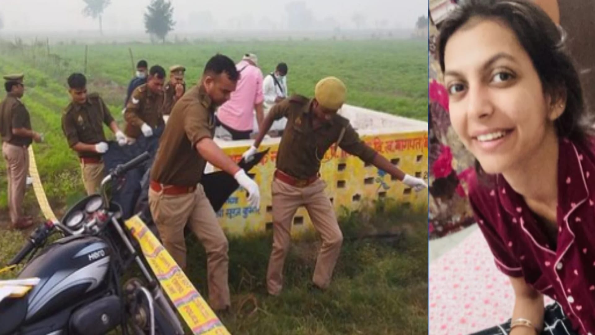 Murder: Manisha went missing from Noida on Karva Chauth, her deadbody found burnt in Baghpat, read full story