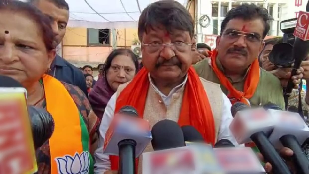 MP Election 2023: Kailash Vijayvargiya called BJP a ship and rebels as rats in Burhanpur, Nandkumar Chauhan
