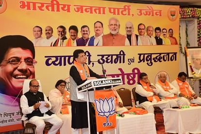 MP Election: Piyush Goyal said- strengthen the hands of Prime Minister Narendra Modi by forming BJP government