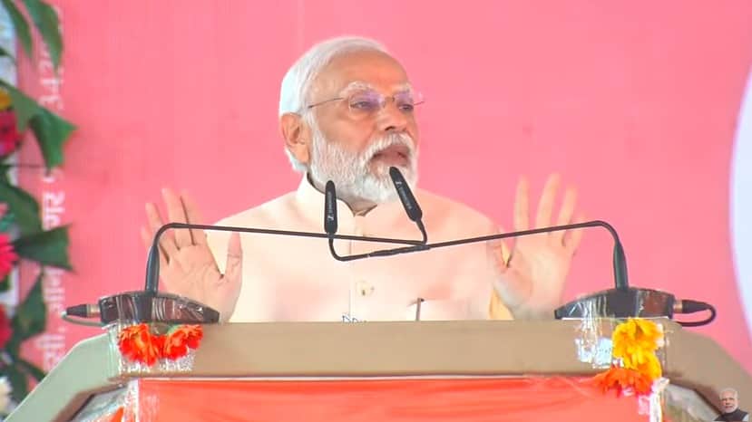 MP Election 2023: Modi appeals to new voters, attacks Congress, know five important things about PM's speech