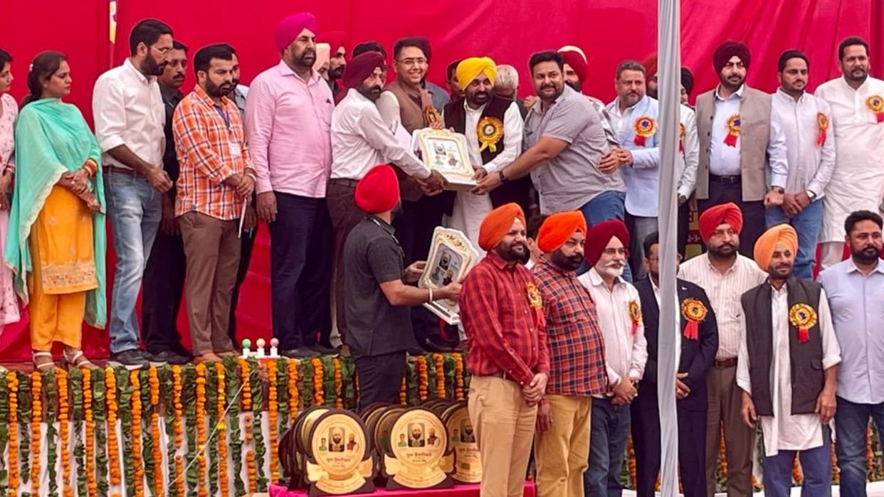 Punjab CM Bhagwant Mann reached Sunam College