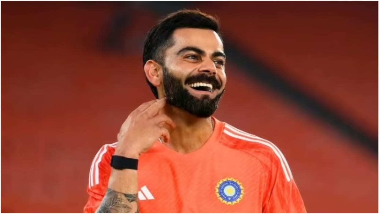 World Cup 2023 ICC share a video on virat kohli birthday team members wishes