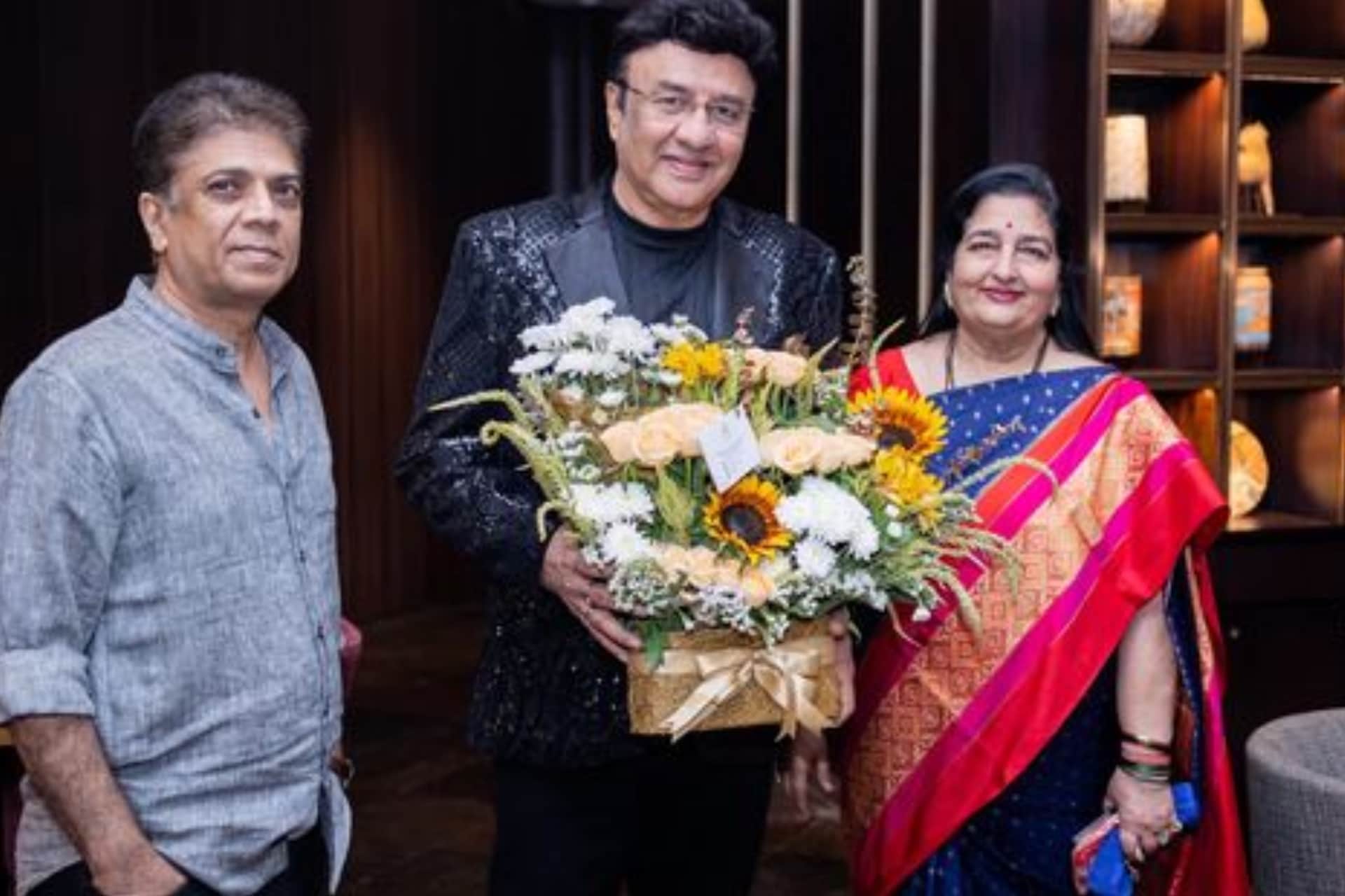 Anu malik birthday party: sonu nigam anuradha paudwal alka Yagnik other famous celebs photos went viral