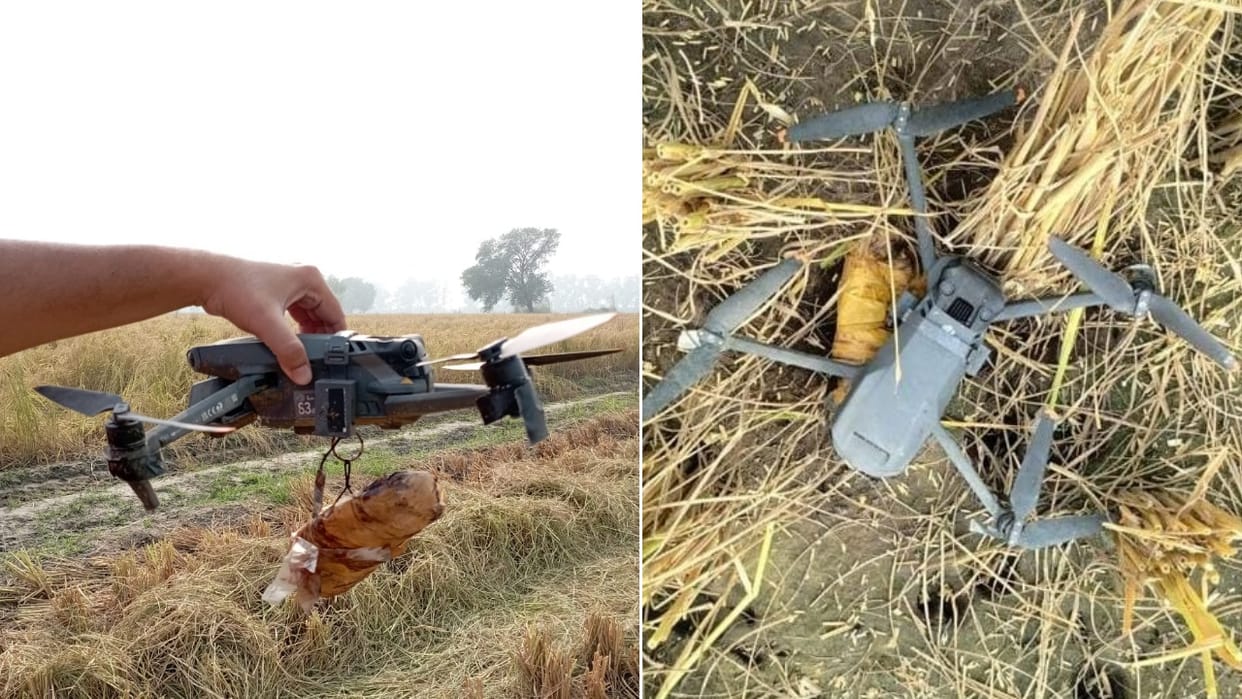 Pakistani drone found near the border in Amritsar