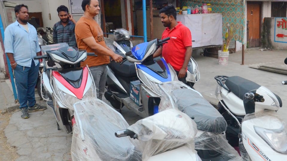 E-vehicle market grew in Bareilly