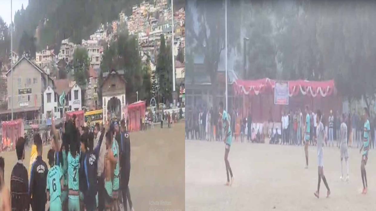 Khad College won the title of Inter College Football Competition, defeated DAV Kangra