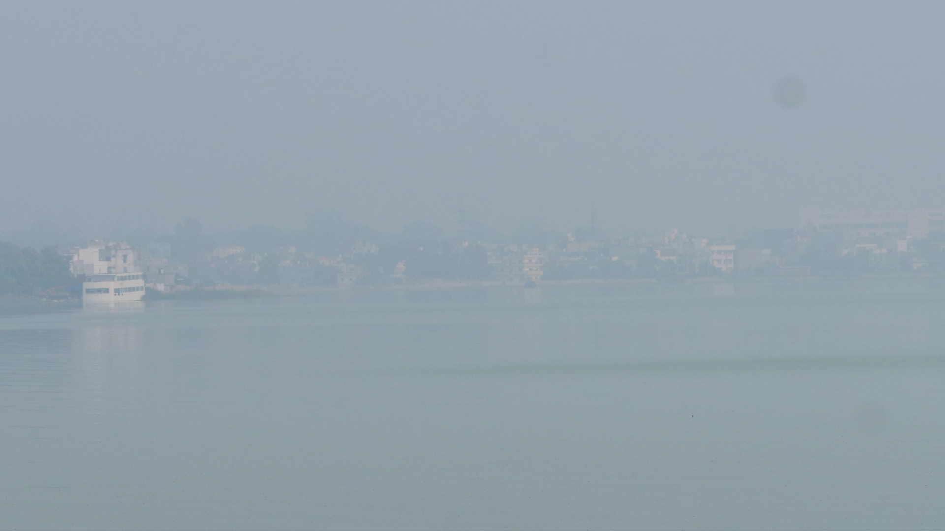 blanket of fog over Gorakhpur city shows how bad air become
