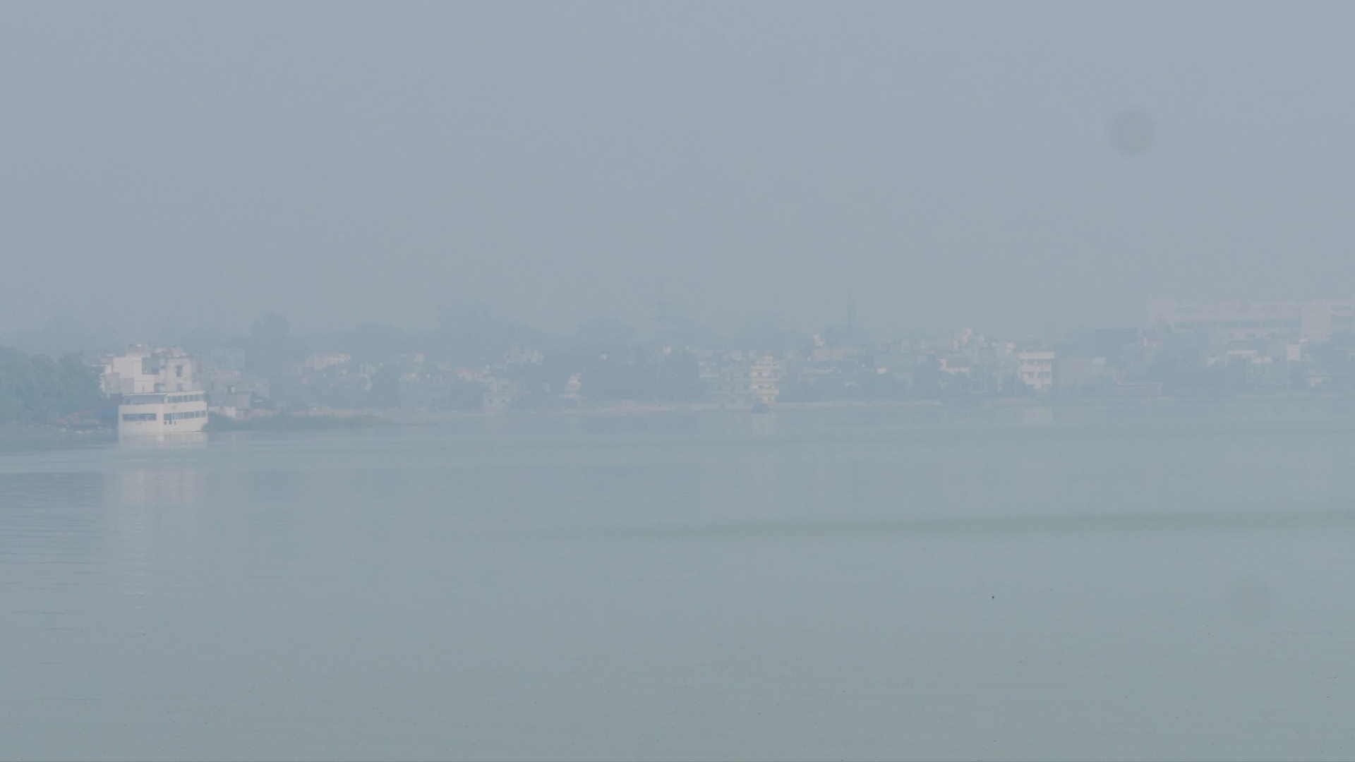 blanket of fog over Gorakhpur city shows how bad air become