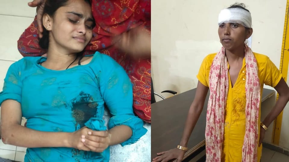 Wild boar entered the house and injured two cousins